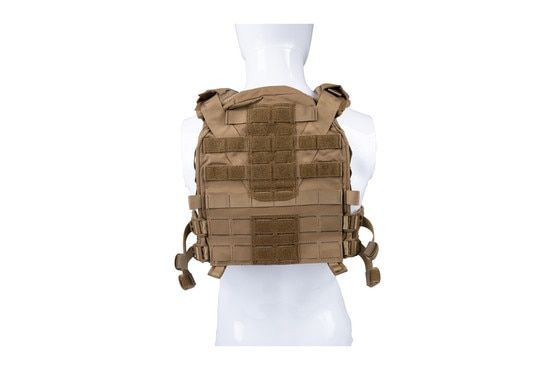 Agilite K Zero Plate Carrier in Coyote has a low profile design.